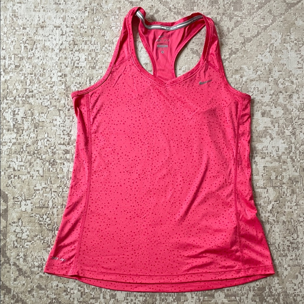 Nike Bright Pink Racerback Tank Top